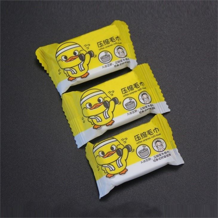 High Quality Candy Individual Packing Compressed Towel