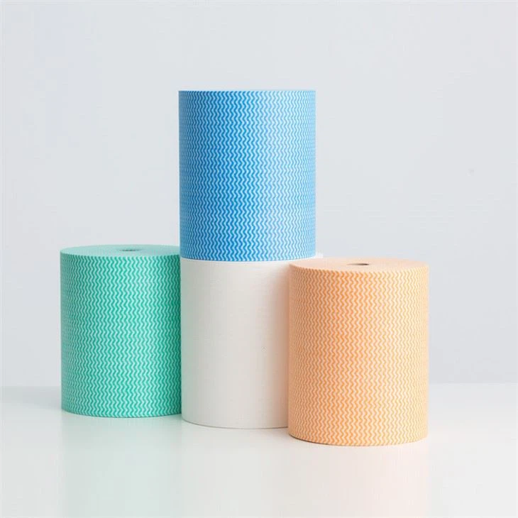 68GSM Woodpulp Polyester Nonwoven Cleaning Cloth Clean Room Wipes 0606